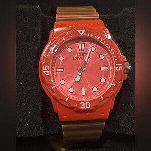 NWT Invicta Celestial Women's Watch - 35mm,
Transparent, Red